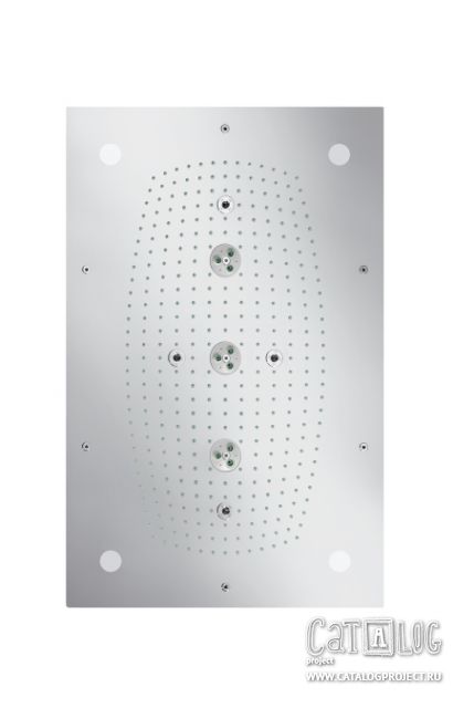 Верхний душ Raindance Rainmaker 680 мм x 460 мм, ½’, с подсветкой Hansgrohe. Изображение предмета