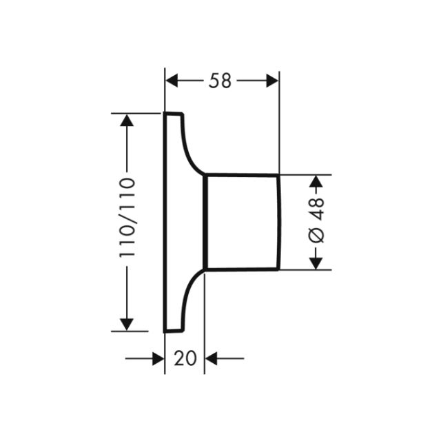 Запорный вентиль, СМ, ½’ / ¾’ AXOR. Технические характеристики
